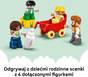 LEGO DUPLO Nowoczesny dom rodzinny 3 w 1 z figurkami (10470) 6