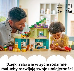 LEGO DUPLO Nowoczesny dom rodzinny 3 w 1 z figurkami (10470) 2