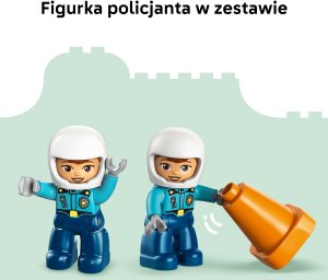 LEGO Duplo Niebieski motocykl policyjny (10471) 6