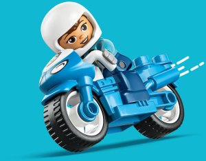 LEGO Duplo Niebieski motocykl policyjny (10471) 6