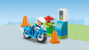LEGO Duplo Niebieski motocykl policyjny (10471) 7