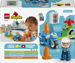 LEGO Duplo Niebieski motocykl policyjny (10471) 9