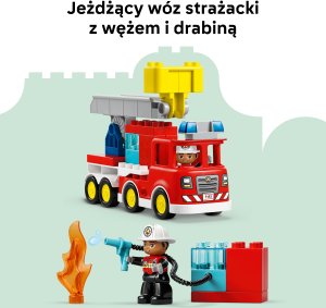 LEGO DUPLO Wóz strażacki z wężem i strażakiem, klocki (10473) 4