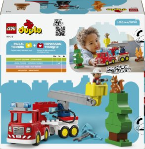 LEGO DUPLO Wóz strażacki z wężem i strażakiem, klocki (10473) 9