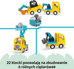 LEGO Duplo Maszyny budowlane 3w1 (10475) 4