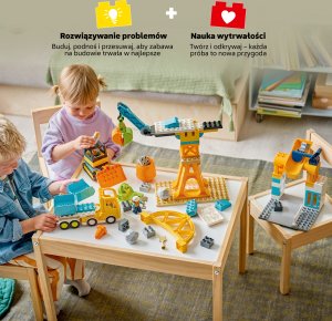 LEGO Duplo Plac budowy z pojazdami 3w1 (10476) 3