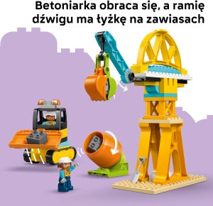 LEGO Duplo Plac budowy z pojazdami 3w1 (10476) 5