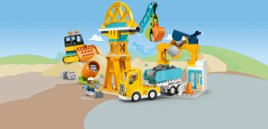 LEGO Duplo Plac budowy z pojazdami 3w1 (10476) 7