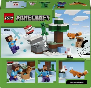 LEGO Minecraft Przygoda stevea w tajdze (21583) 9