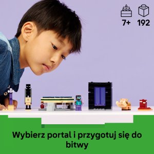 LEGO Minecraft Podróż przez portal Netheru i Kresu (21584) 2
