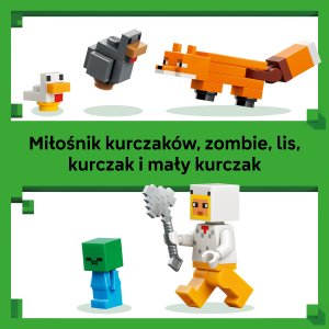 LEGO Minecraft Farma kurczaków (21585) 5