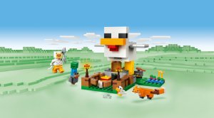 LEGO Minecraft Farma kurczaków (21585) 7