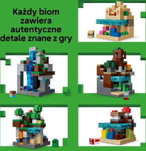 LEGO Minecraft Minibiomy (21589) 3