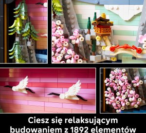 LEGO ART Japoński krajobraz z kwitnącą wiśnią (31218) 3