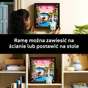 LEGO ART Japoński krajobraz z kwitnącą wiśnią (31218) 6