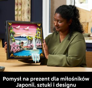 LEGO ART Japoński krajobraz z kwitnącą wiśnią (31218) 7