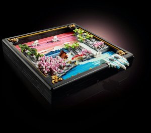 LEGO ART Japoński krajobraz z kwitnącą wiśnią (31218) 5
