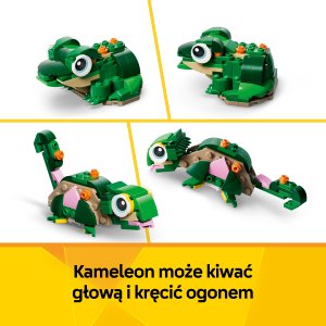 LEGO Creator Żółw i kwiat lilii wodnej (31377) 5