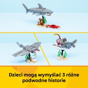 LEGO Creator Groźny rekin i skrzynia ze skarbem (31381) 3