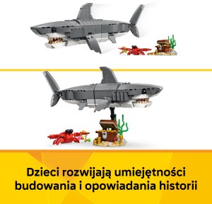 LEGO Creator Groźny rekin i skrzynia ze skarbem (31381) 4