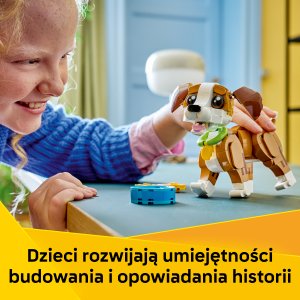 LEGO Creator 3 w 1 Urocze zwierzątka: psotny szczeniaczek (31382) 4