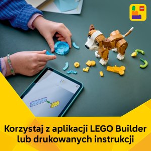 LEGO Creator 3 w 1 Urocze zwierzątka: psotny szczeniaczek (31382) 6