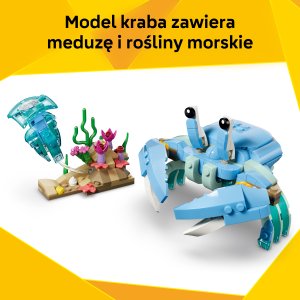 LEGO Creator 3 w 1 Zwierzęta morskie: piękny delfin (31385) 5