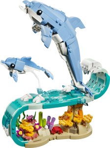 LEGO Creator 3 w 1 Zwierzęta morskie: piękny delfin (31385) 8