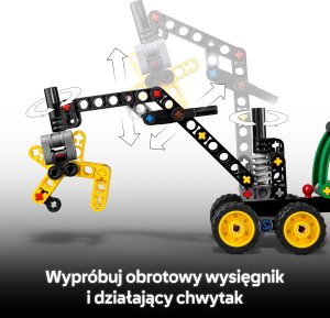 LEGO Technic Harwester kołowy John Deere 1470H (42218) 3