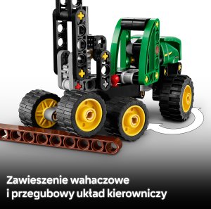 LEGO Technic Harwester kołowy John Deere 1470H (42218) 5