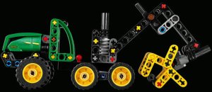 LEGO Technic Harwester kołowy John Deere (42218) 5