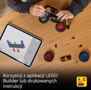 LEGO Technic Monster Jam Grave Digger Ogień i lód (42219) 6
