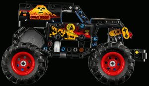 LEGO Technic Monster Jam Grave Digger Ogień (42219) 5