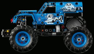LEGO Technic Monster Jam Grave Digger Ogień (42219) 6
