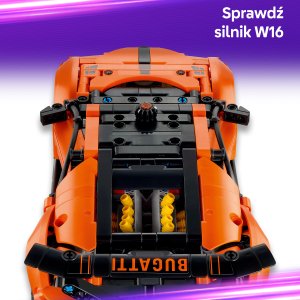 LEGO Technic Hipersamochód Bugatti Chiron Pur Sport (42222) 4