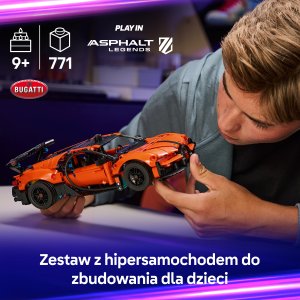 LEGO Technic Hipersamochód Bugatti Chiron Pur Sport (42222) 2