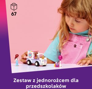LEGO Friends Jednorożcowa dostawa tortu (42675) 2