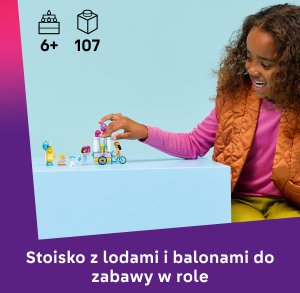 LEGO Friends Stoisko z lodami i balonami (42692) 2