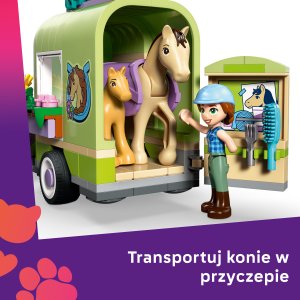 LEGO Friends Przyczepa z koniem i źrebaczkiem (42695) 3