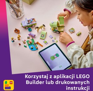 LEGO Friends Przyczepa z koniem i źrebaczkiem (42695) 6
