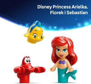 LEGO Disney Princess Magiczny minipałac Arielki (43285) 5