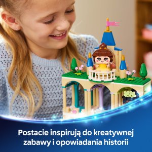LEGO Disney Mała Bella i Tiana z zamkiem (43291) 4