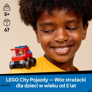 LEGO City Pojazdy — Wóz strażacki, zabawka dla dzieci (60482) 2