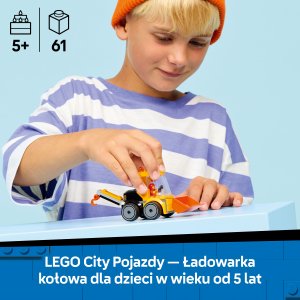 LEGO City Pojazdy — Ładowarka kołowa, zabawka dla dzieci (60483) 2