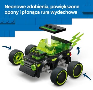 LEGO City Pojazdy — Gamingowa wyścigówka (60484) 3