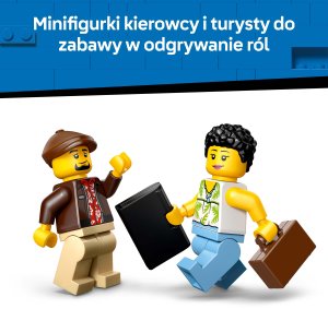 LEGO City Żółta taksówka (60487) 5