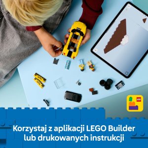 LEGO City Żółta taksówka (60487) 6