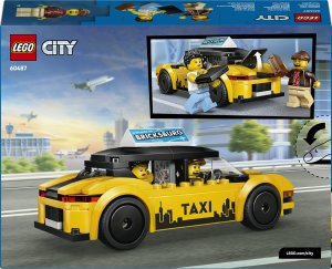 LEGO City Żółta taksówka (60487) 8
