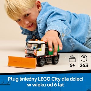 LEGO City  Pług śnieżny (60490) 2
