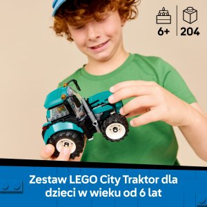 LEGO City Traktor (60498) 2